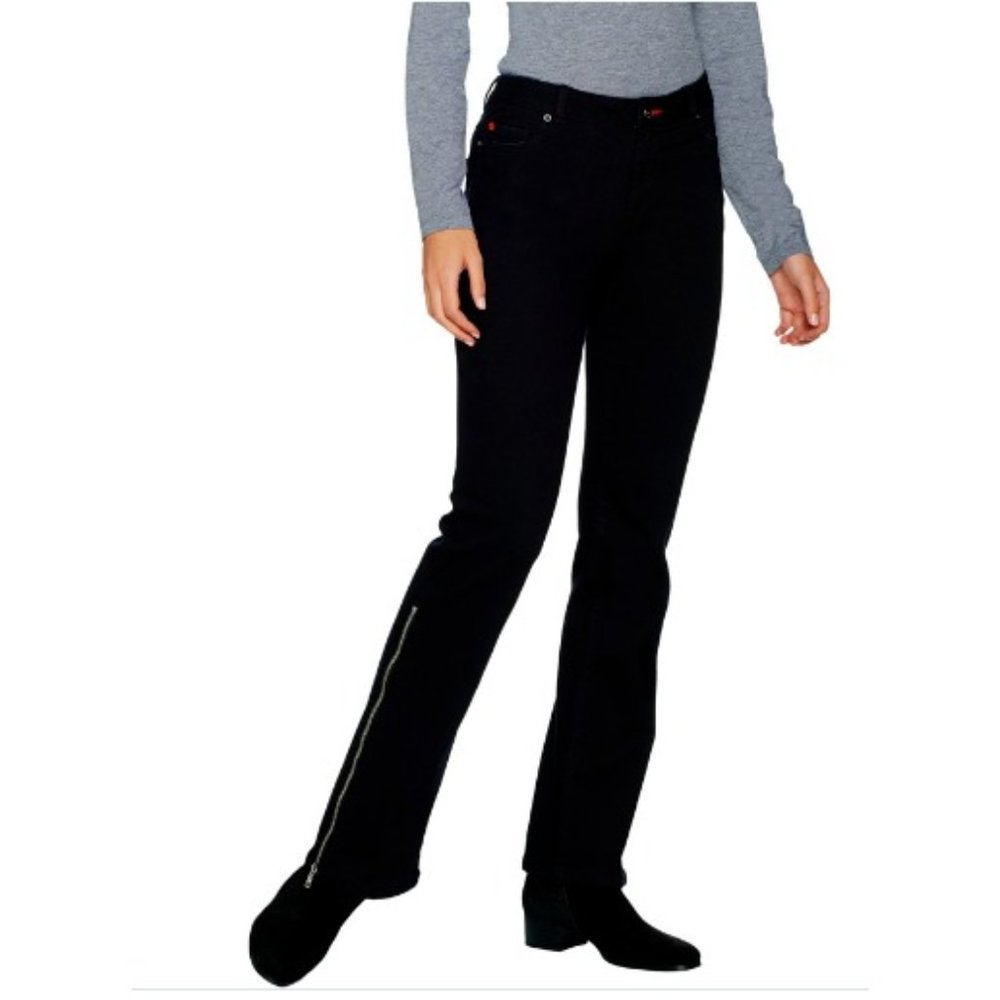 Peace Love World Boot Cut Denim Black size Reg 10